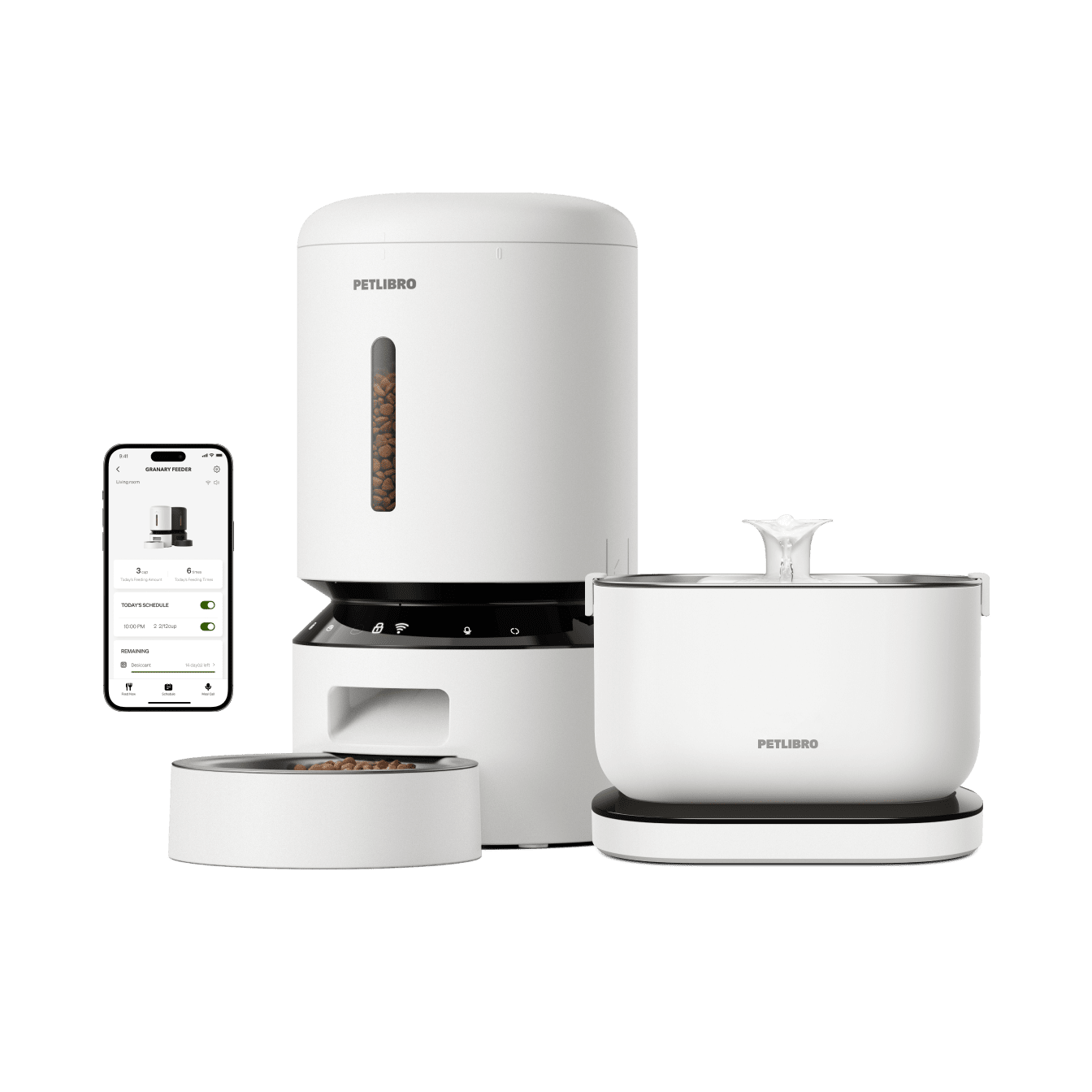 Granary Smart Feeder & Dockstream Cordless Fountain