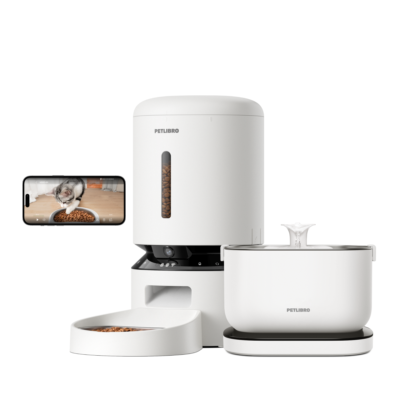 Granary Smart Camera Feeder & Fountain Bundle