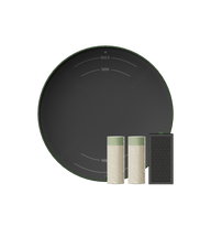 Petlibro PETLIBRO cat pet fountain filter kit with round black pad, two white rolls, and charcoal filter; litter box automatic feeder compatible