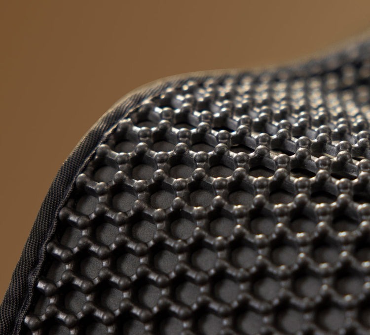 Petlibro PETLIBRO cat pet mat close-up, black honeycomb texture for fountain, litter box, automatic feeder area protection