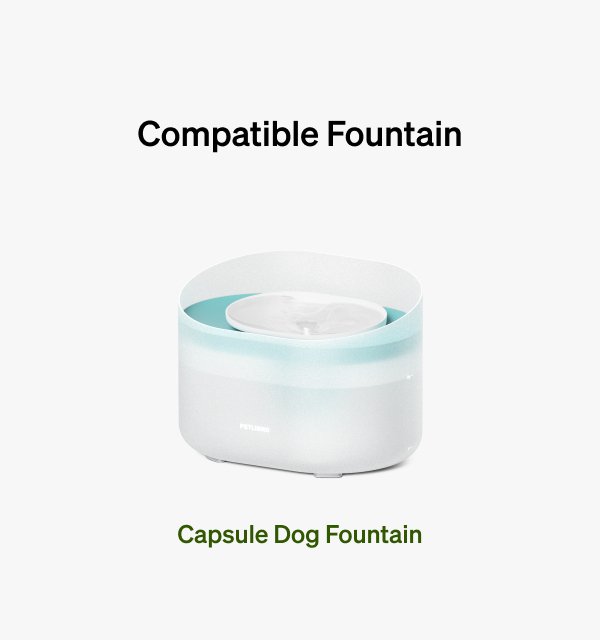 Capsule Dog Fountain Replacement Filter